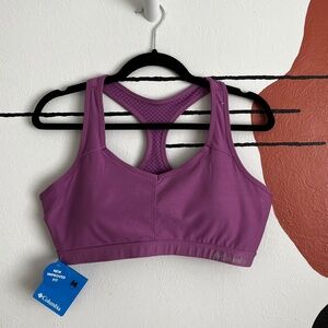 NWT COLUMBIA TECH OMNI FREEZE HIGH IMPACT RACER-BACK BRA - WOMEN'S Sz Medium
